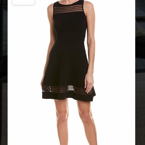 Tobey crepe black French connection dress size 6 - Picture 4 of 7